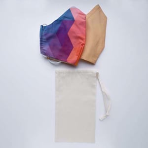 Zakje Wit + Duo Color block en Beige Zakje Wit + Duo Color block en Beige