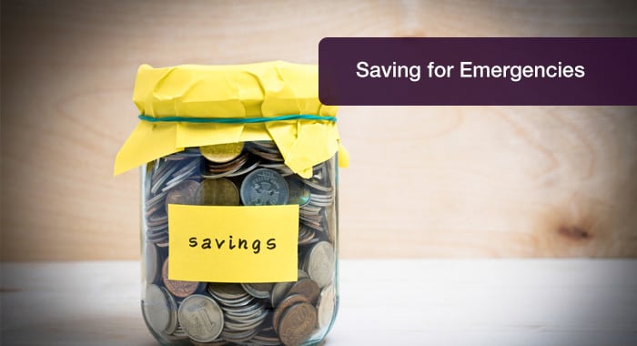 How to save for emergencies