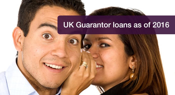 UK Guarantor loans as of 2016