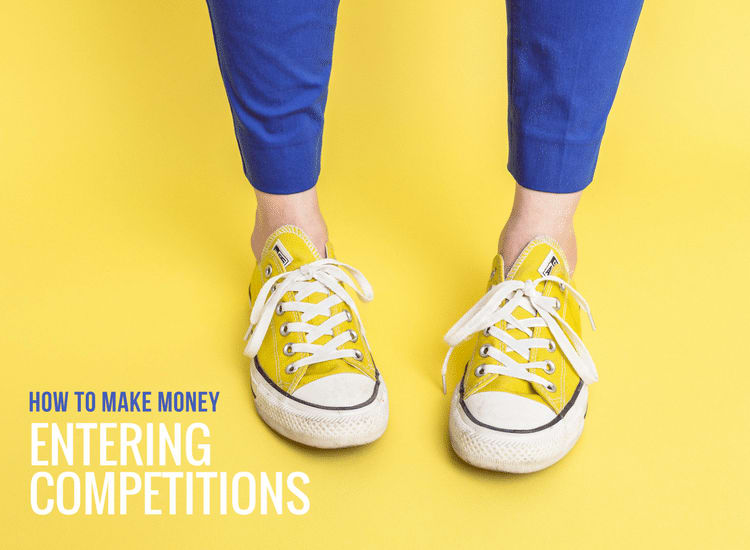 Enter competitions to make money Cash Lady UK
