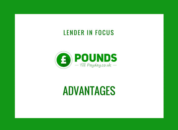 pounds till payday advantages