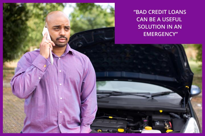 Bad credit loans are often useful for financial emergencies like a car breakdown.