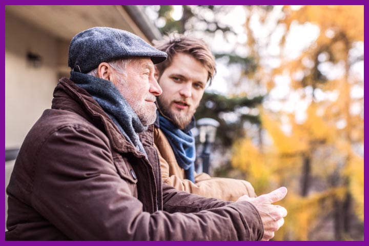 Two people discussing their payday loan applications