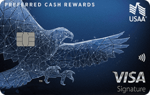 Credit Card logo for USAA® Preferred Cash Rewards Visa Signature® Card