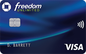 Credit Card logo for Chase Freedom Unlimited®