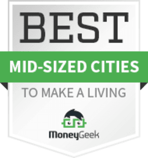 The Best Mid-Sized Cities to Make a Living | MoneyGeek.com