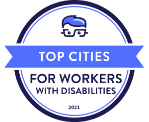 Top Cities For Workers With Disabilities 2021