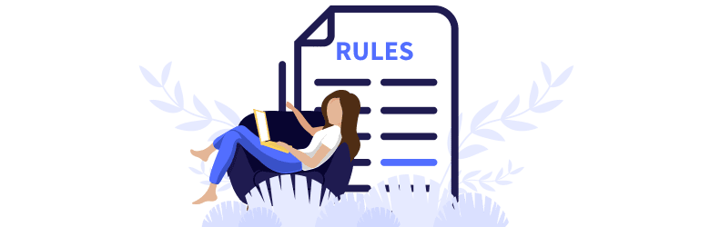 A woman lounges comfortably on the couch as she reads the rules for credit and debit cards.