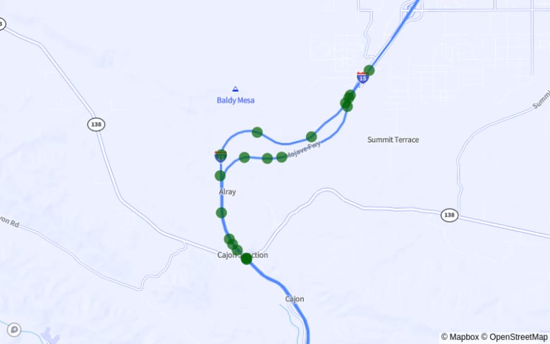 Hesperia map