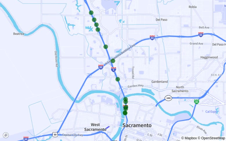 Sacramento map