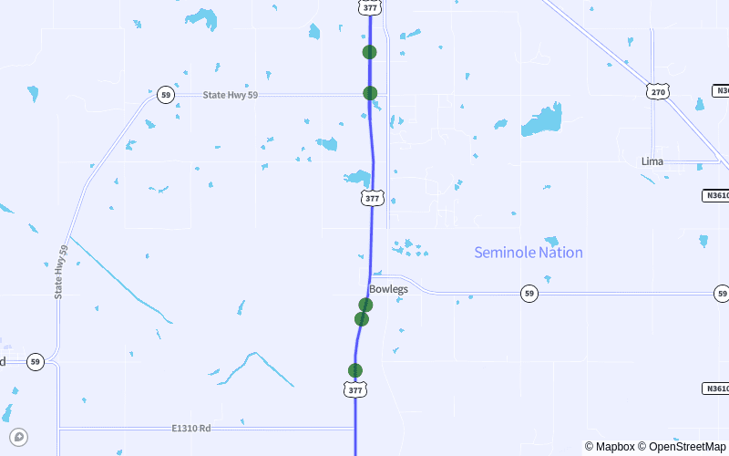 US-377 from Cameron Dr. to EW125.5 Rd.