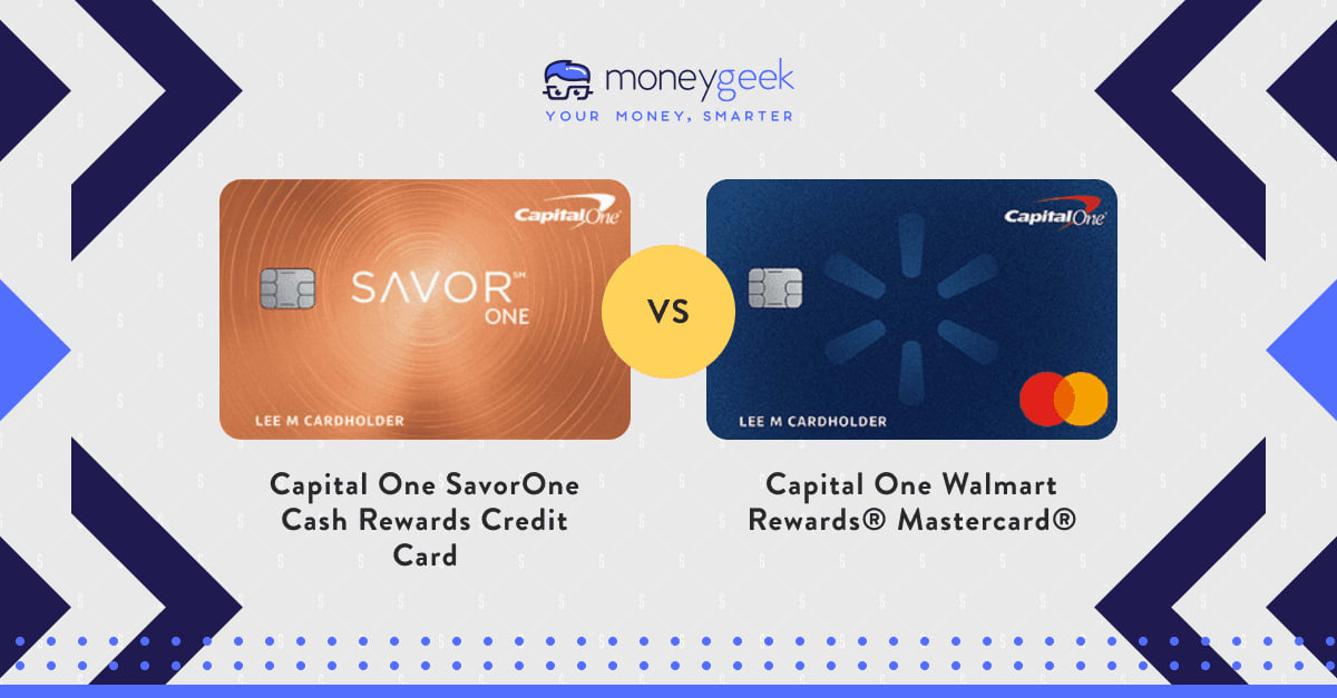 SavorOne Cash vs. Walmart Card Credit Card Comparison