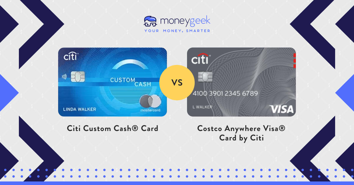 Costco Citi Card Business Vs Personal Citi Custom Cash vs. Costco Anywhere Credit Card Comparison