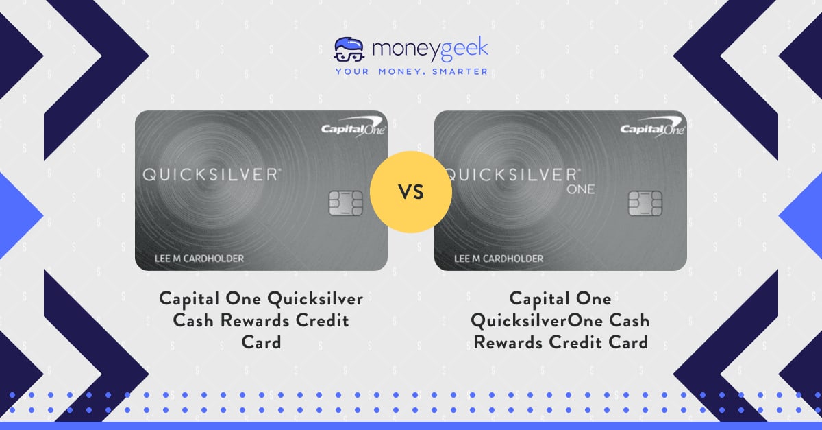 Capital One Quicksilverone Vs Quicksilver Quicksilver vs. QuicksilverOne Credit Card Comparison