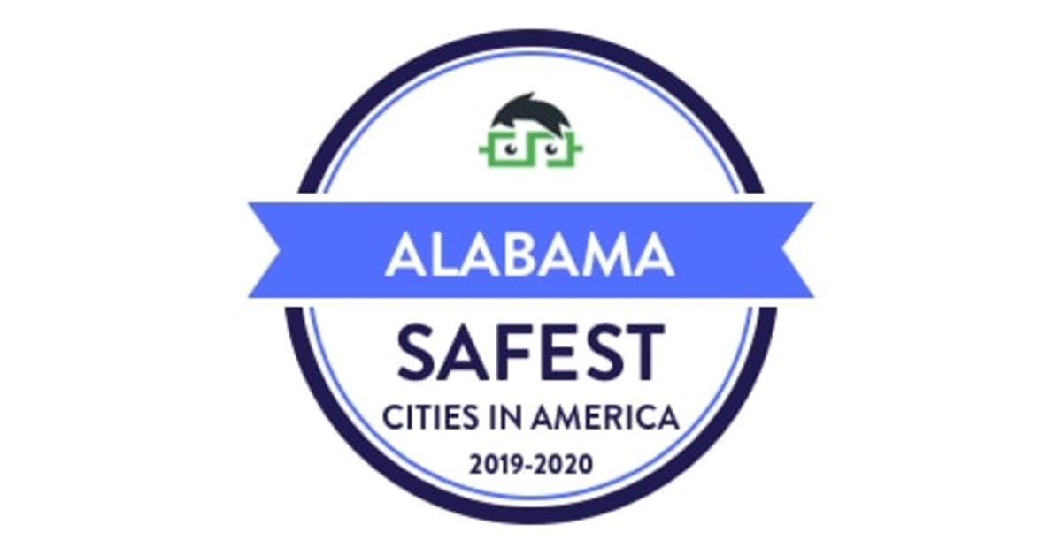 SAFEST CITIES IN ALABAMA