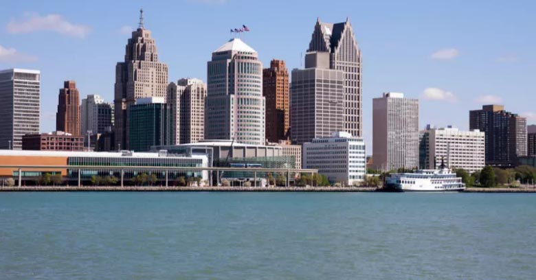 Best Big Cities to Make a Living - Detroit, Michigan