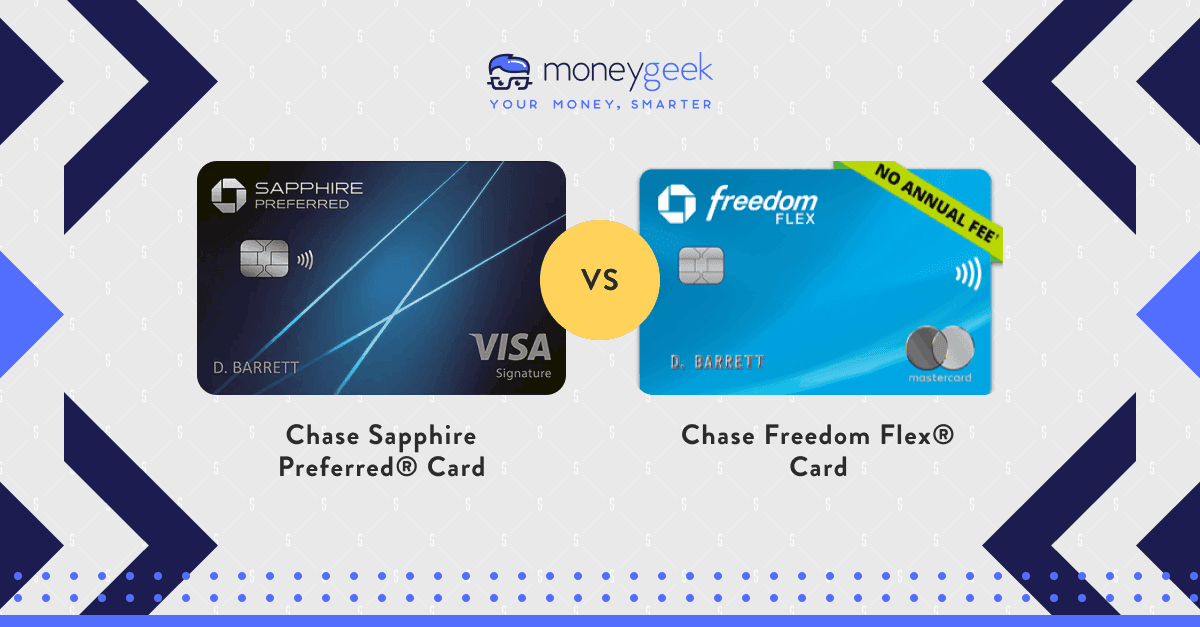 Chase Freedom Flex Vs Sapphire Reserve Chase Sapphire Preferred® vs. Chase Freedom Flex℠