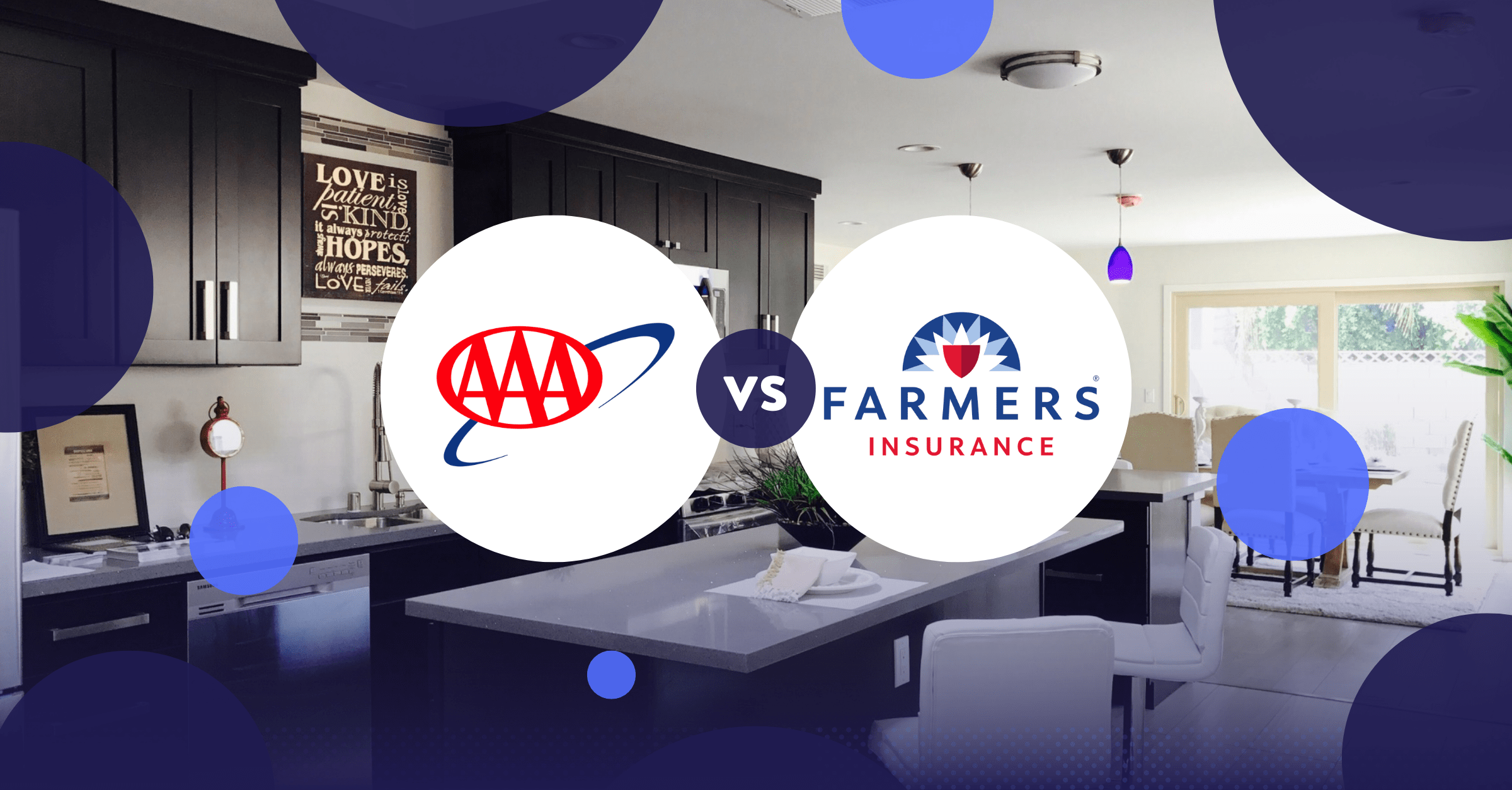 AAA vs. Farmers Homeowners Insurance Comparison