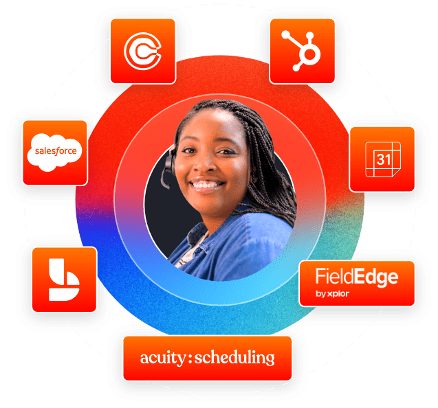 Your appointments, scheduled by us