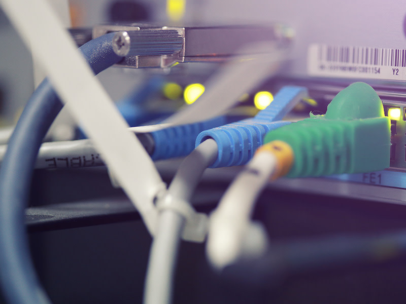 computer & telephone ports