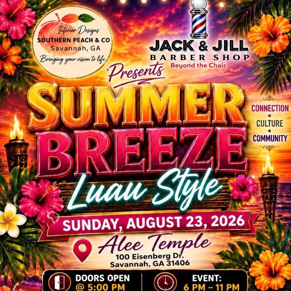 Official Summer Breeze Celebration flyer and event program