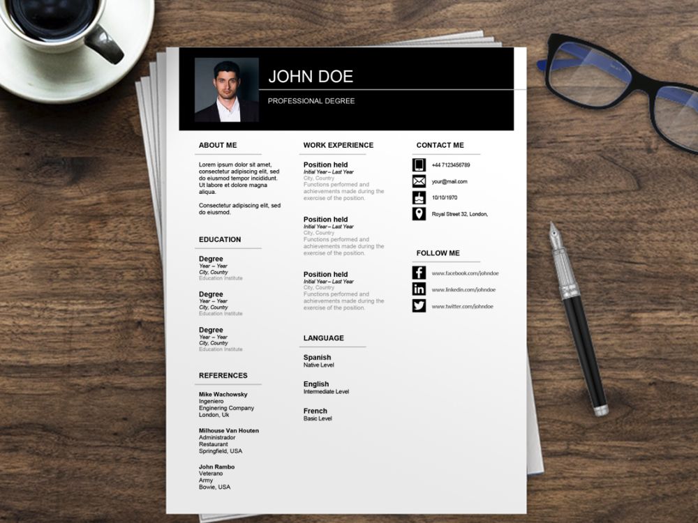 Cv Europass Online Cv Europass Template Monkiconcom