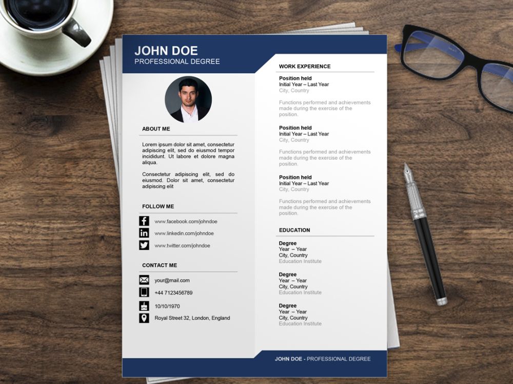 Como se hace un Curriculum Vitae | Curriculum Vitae Ejemplos