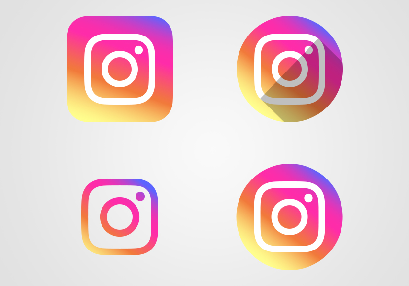 Instagram Logo Vector Instagram Icon Vector Monkicon Com