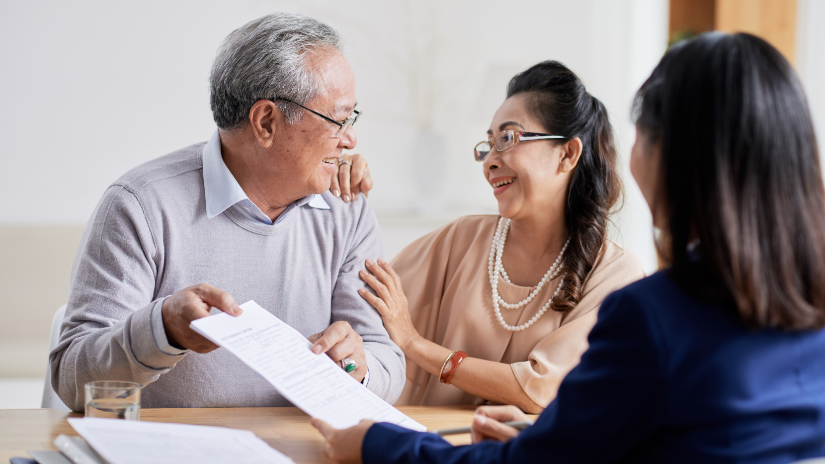 Couple financial planning.