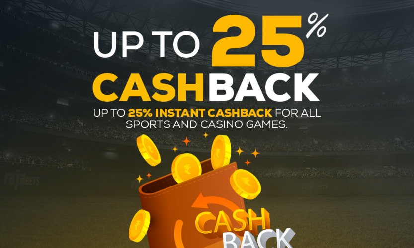 Instant 25% Cashback Mobile