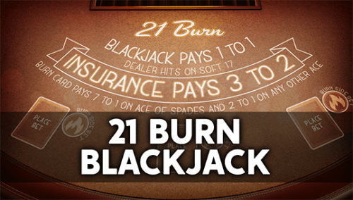 21 Burn Blackjack Cover Image