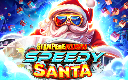 Stampede Rush Speedy Santa Cover Image