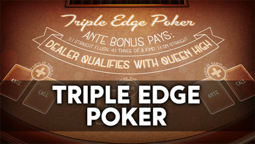 Triple Edge Poker Cover Image