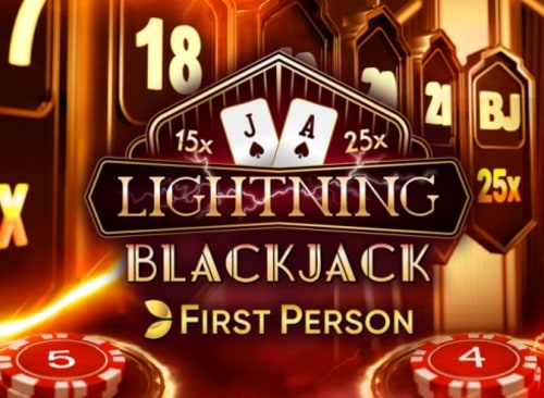 First Person Lightning Blackjack Cover Image