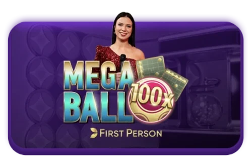 First Person Mega Ball Cover Image