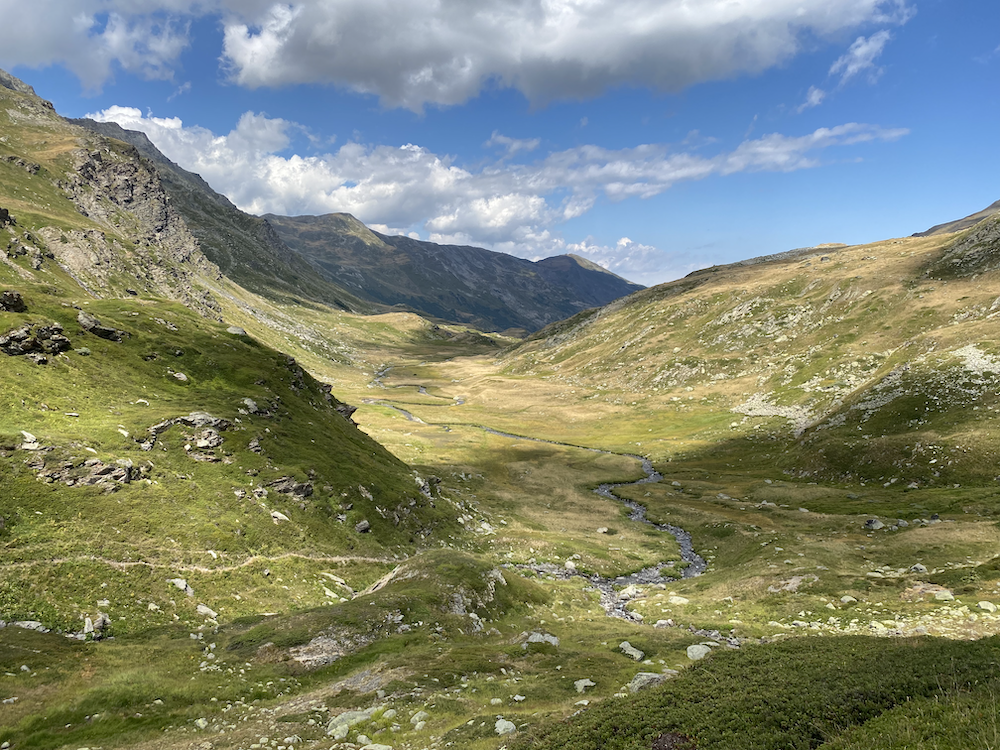 Sous le col de Névache