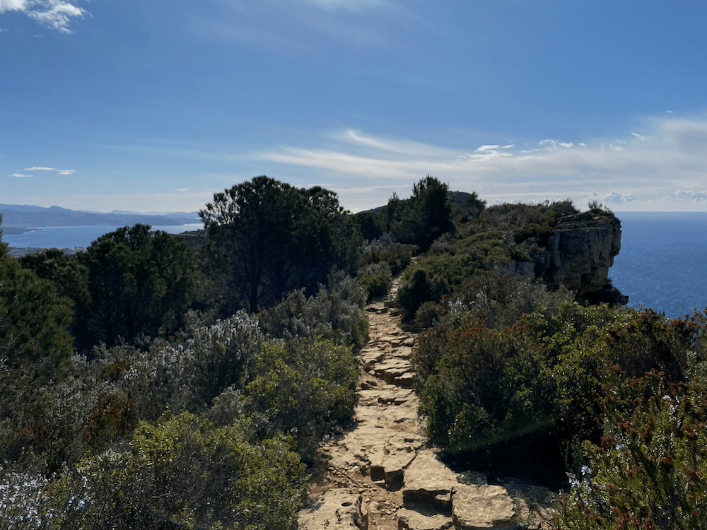 Sur la route des crêtes entre Cassis et la Ciotat