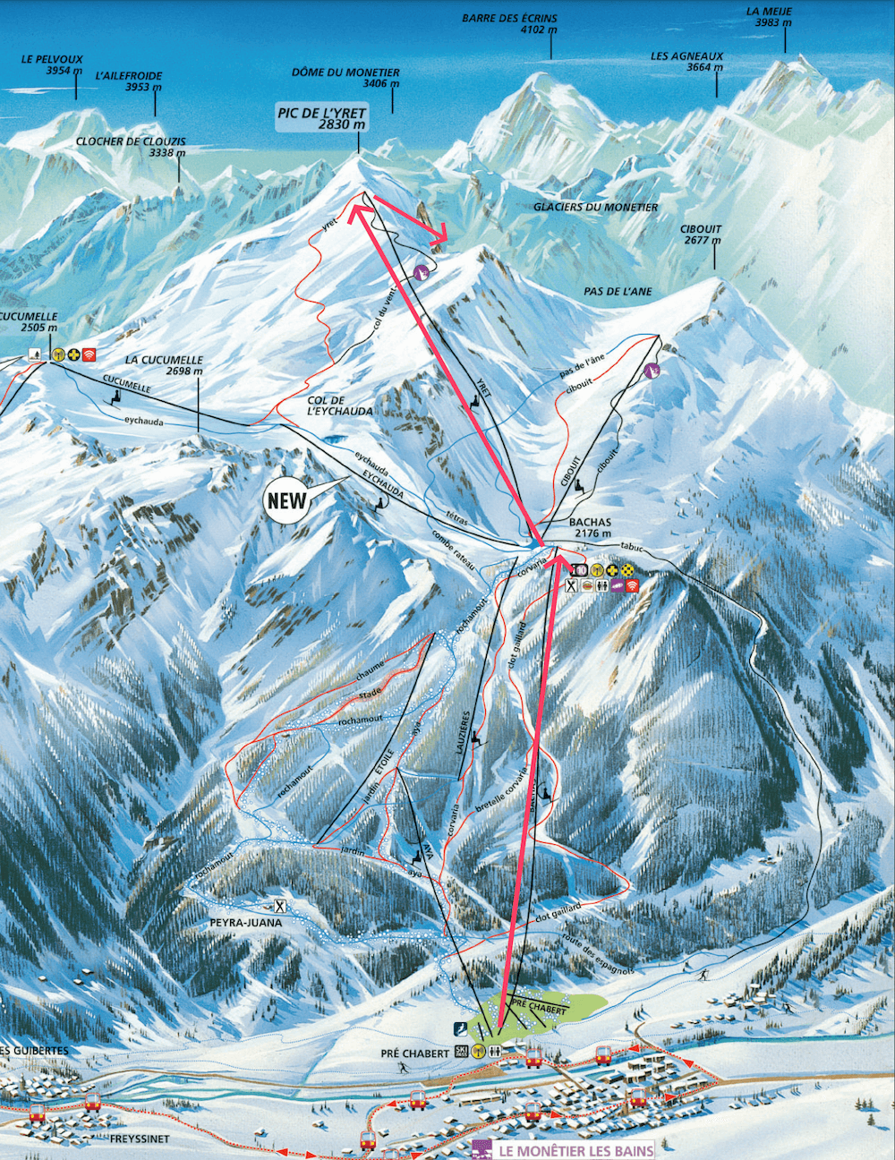 Forfait randonnée serre chevalier