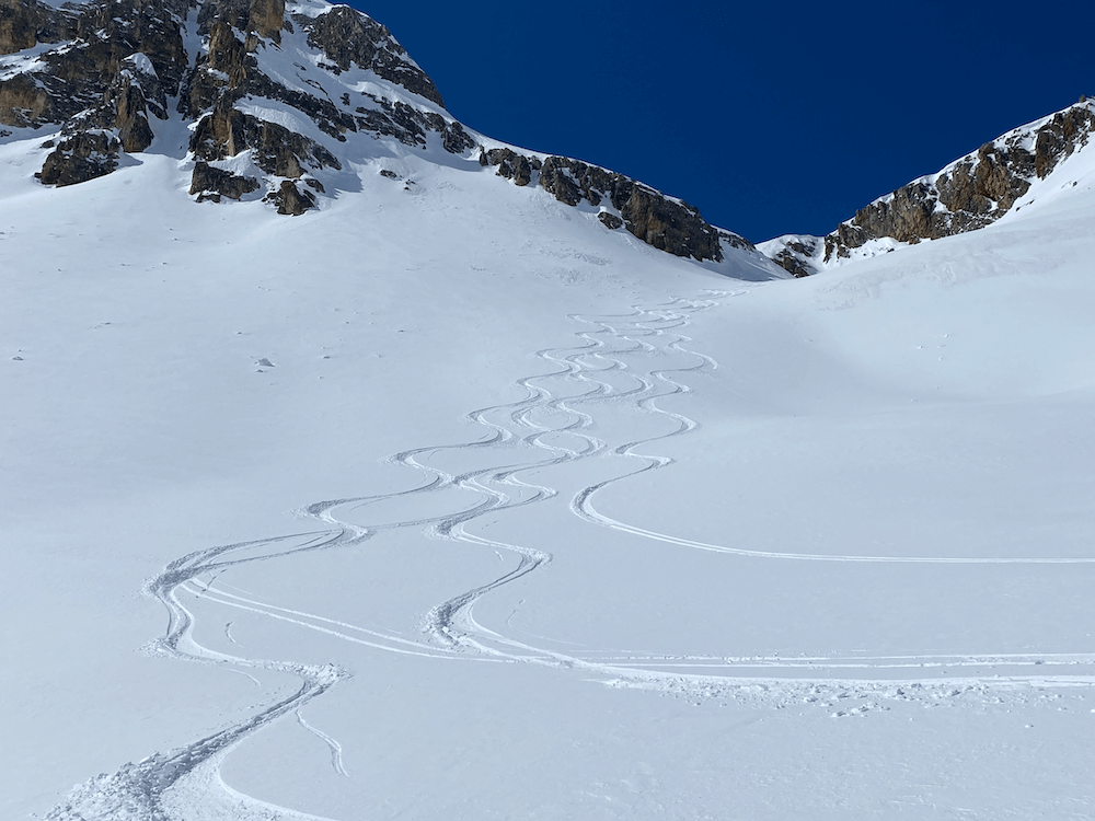 Descente du Col des Méandes