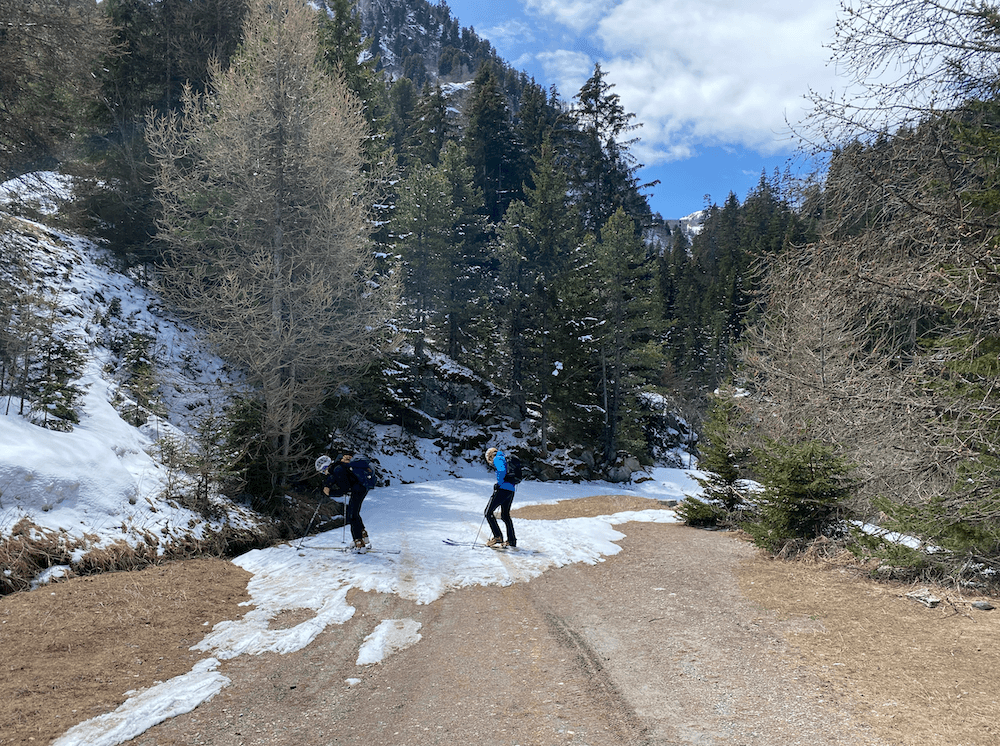 Juste avant Valfrejus