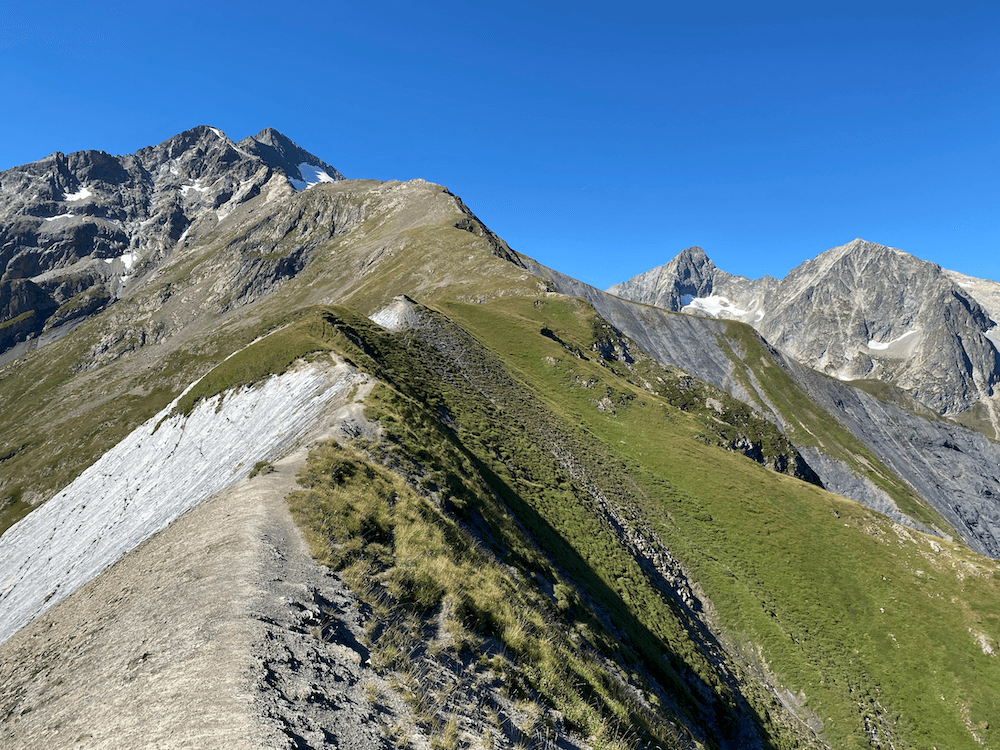 Crête au dessus de Lanchâtra