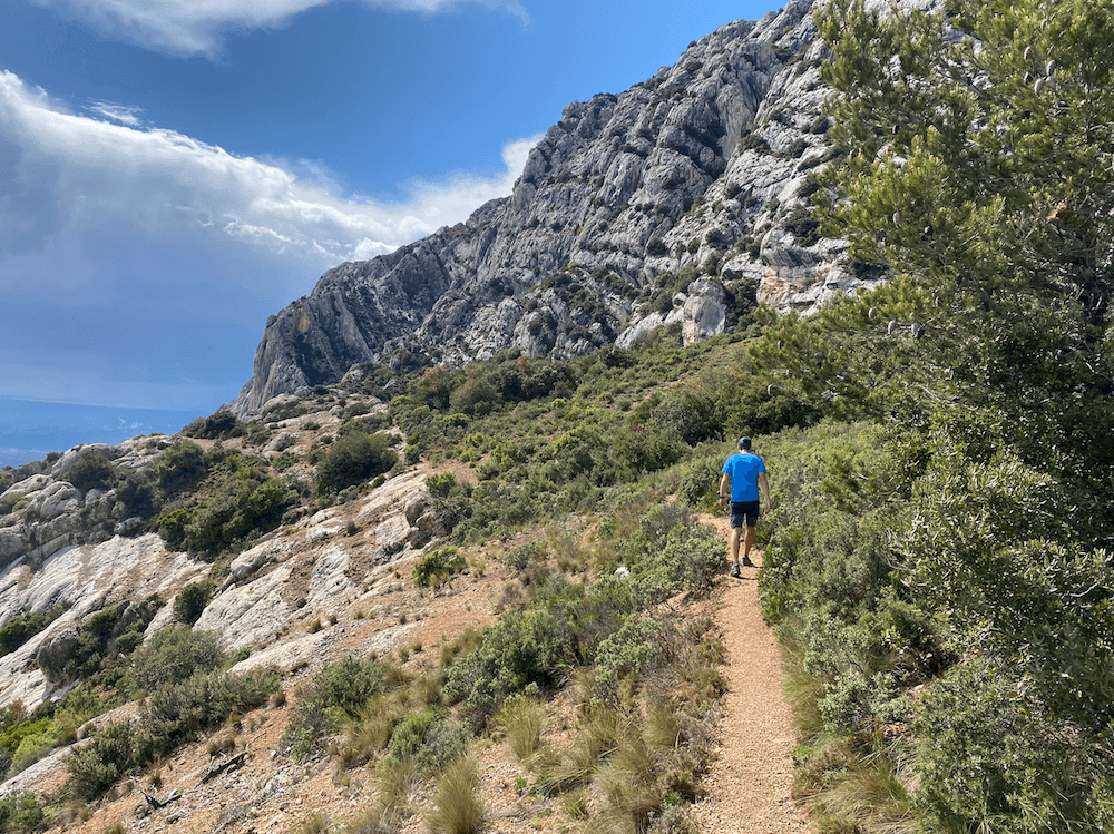 Le balcon sud de la sainte victoire
