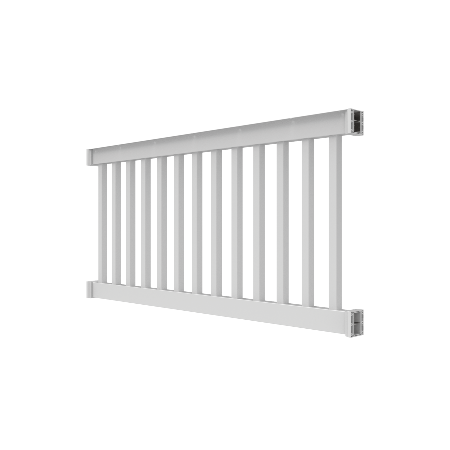 Monsma | 6X36 DECKTOP WHT SQ BALS W/BRK