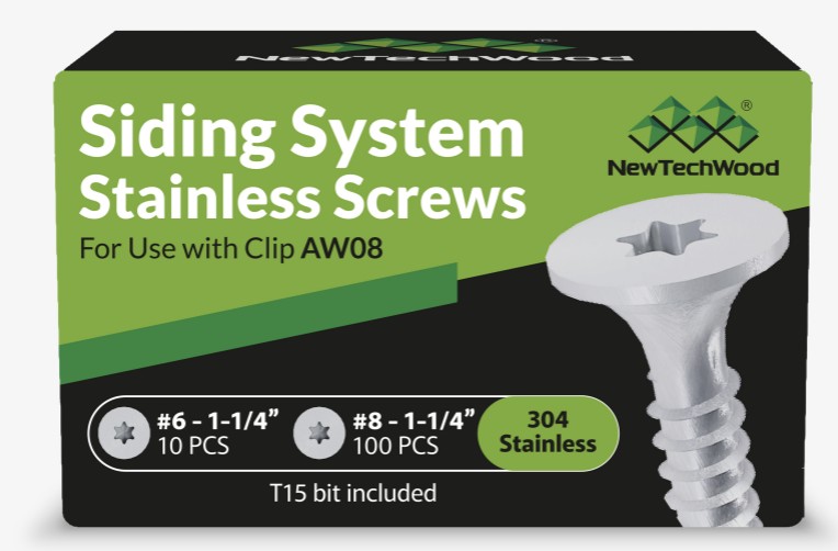 Monsma | NTW SS Screws for AW08 Clips 100/pkg