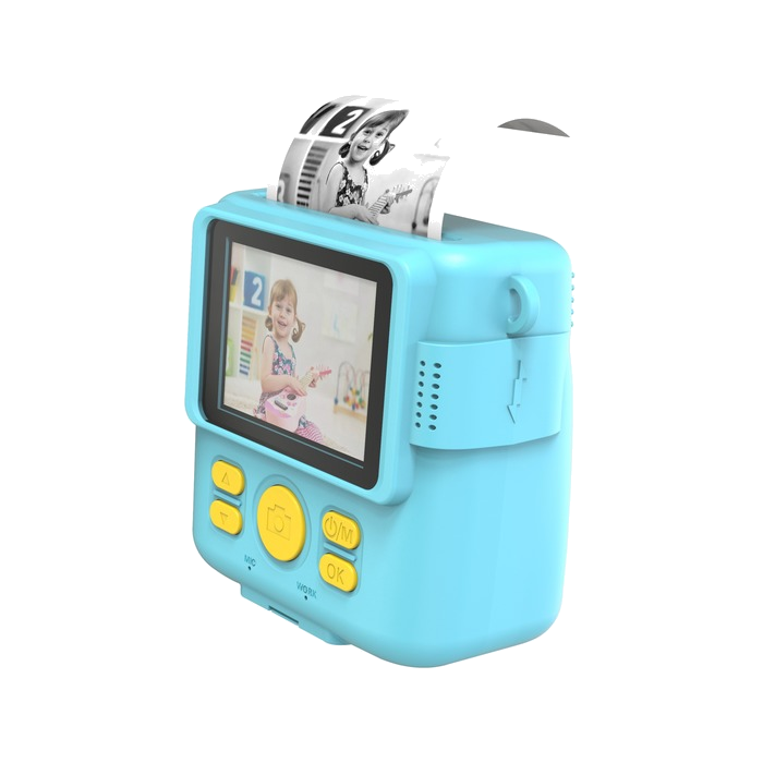 APPAREIL PHOTO ENFANT MUVIT KIDPIC - Couleur Bleu