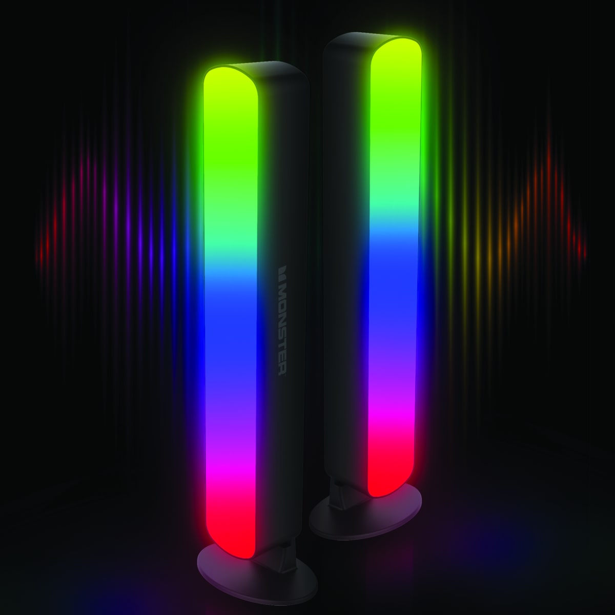 MONSTER ILLUMINESCENCE SMART CHROMA LIGHT 2X BARS RGB IC