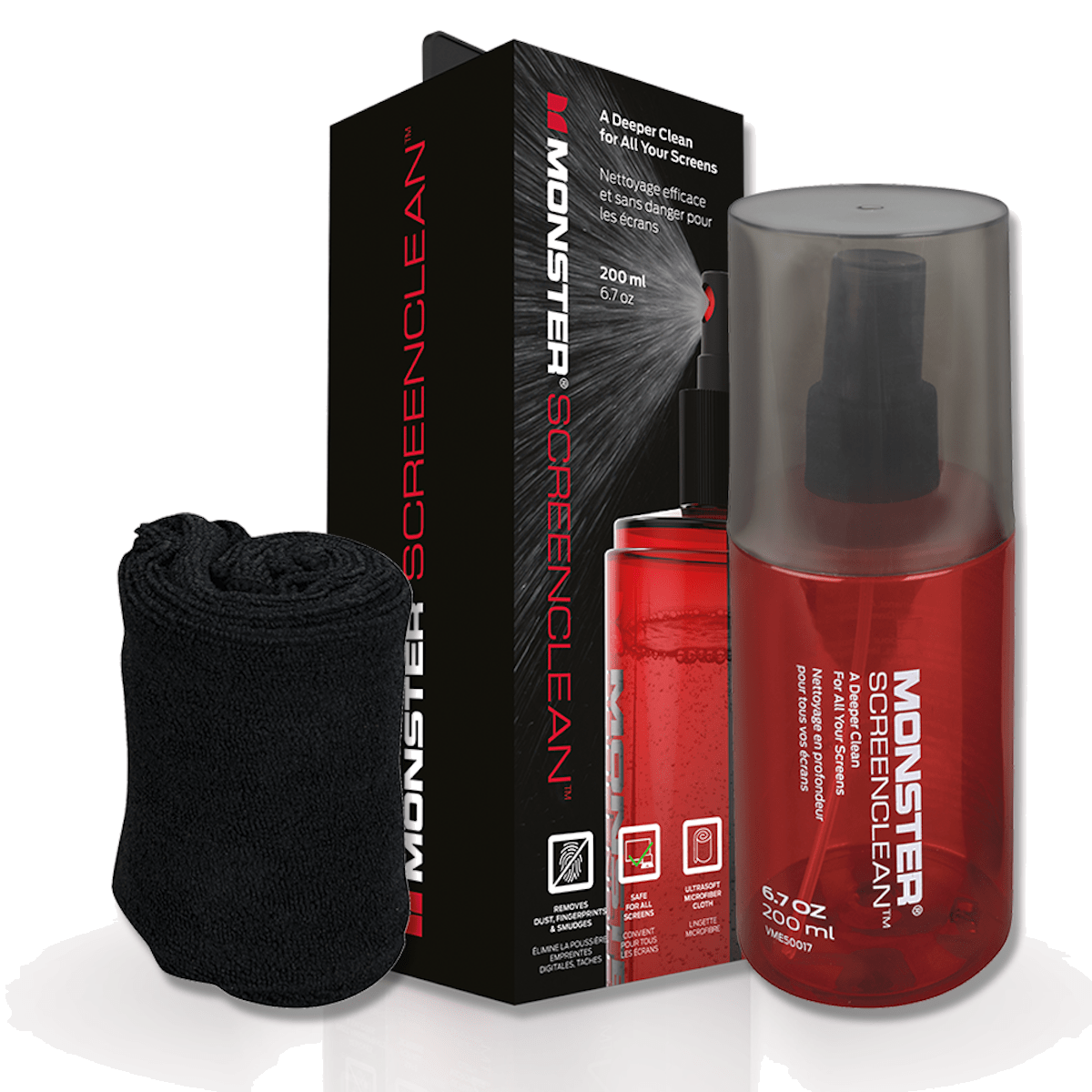 MONSTER NETTOYANT ET LINGETTE 200ML