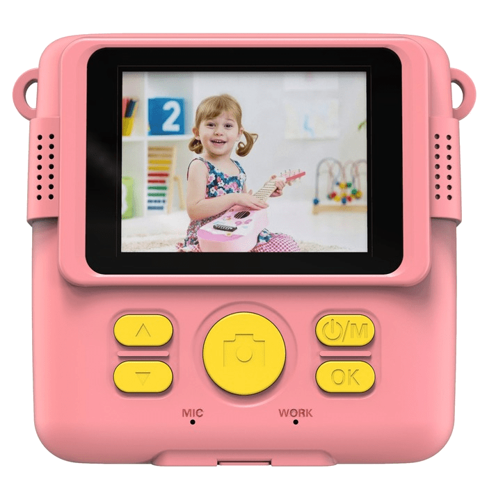 APPAREIL PHOTO ENFANT MUVIT KIDPIC - Couleur Rose