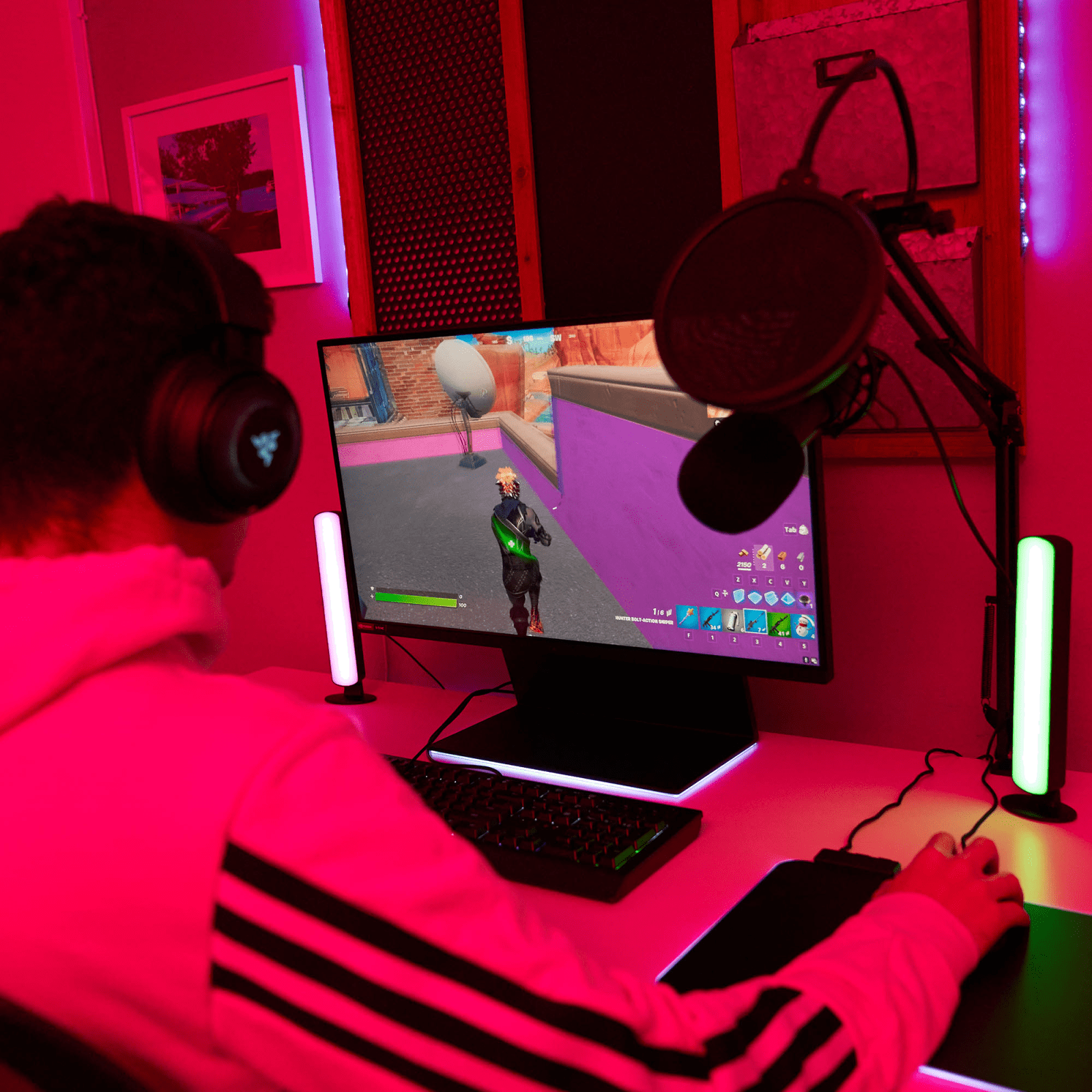 MONSTER ILLUMINESCENCE SMART CHROMA LIGHT 2X BARS RGB IC - Couleur Standard