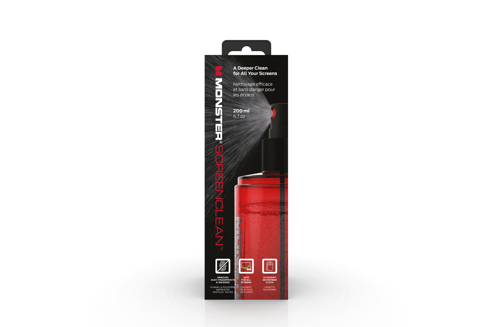MONSTER NETTOYANT ET LINGETTE 200ML - Couleur Standard